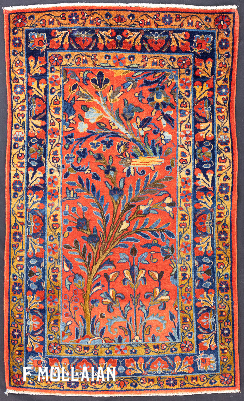 Antique Persian Kashan Manchester Rug n°:18012832